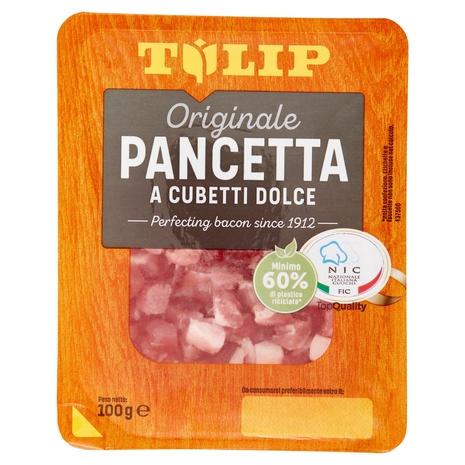 Pancetta Dolce a Cubetti, 100 g